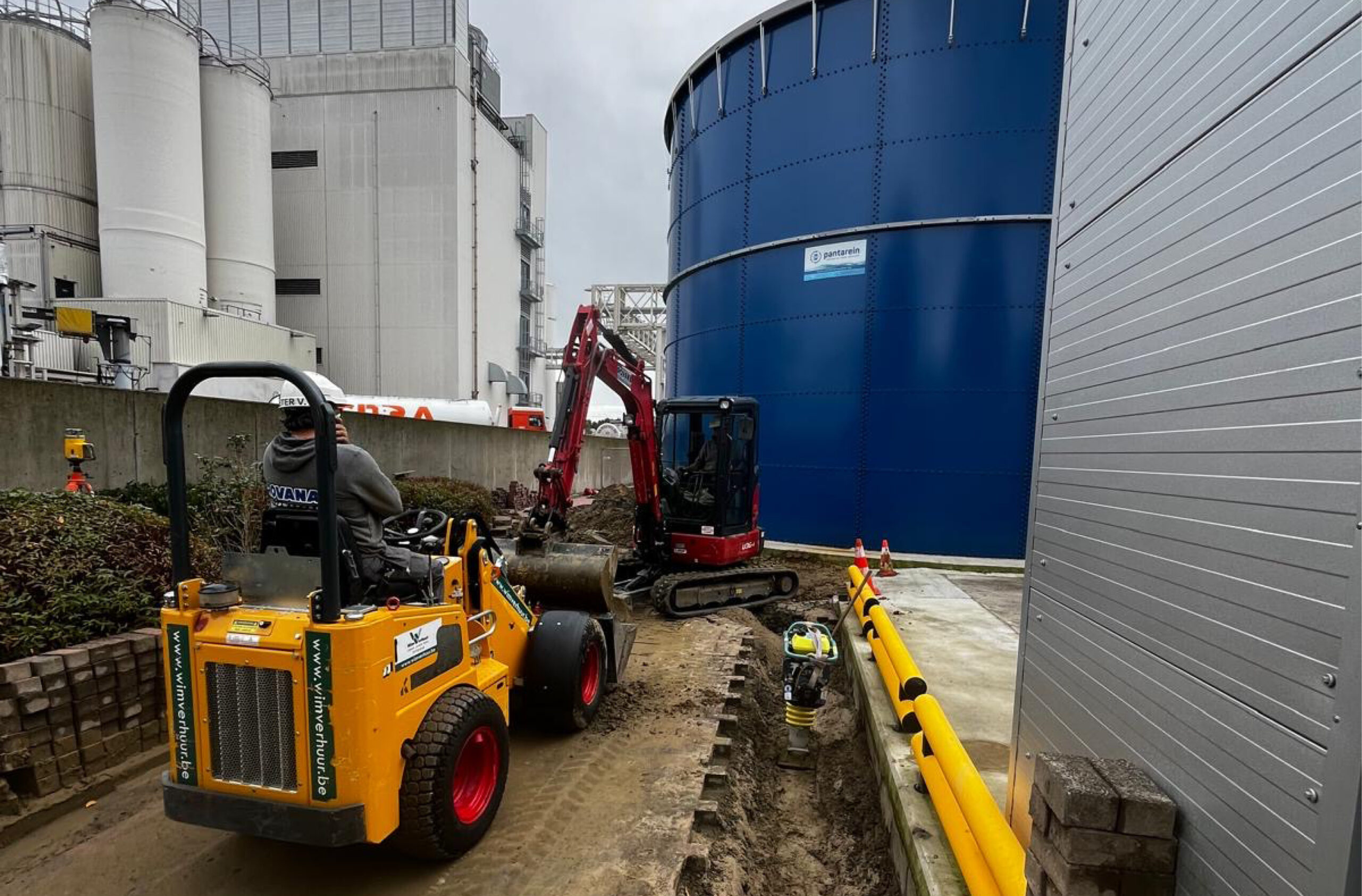 Vernieuwingen aan de waterzuiverings­installaties bij Kellogg’s in Mechelen