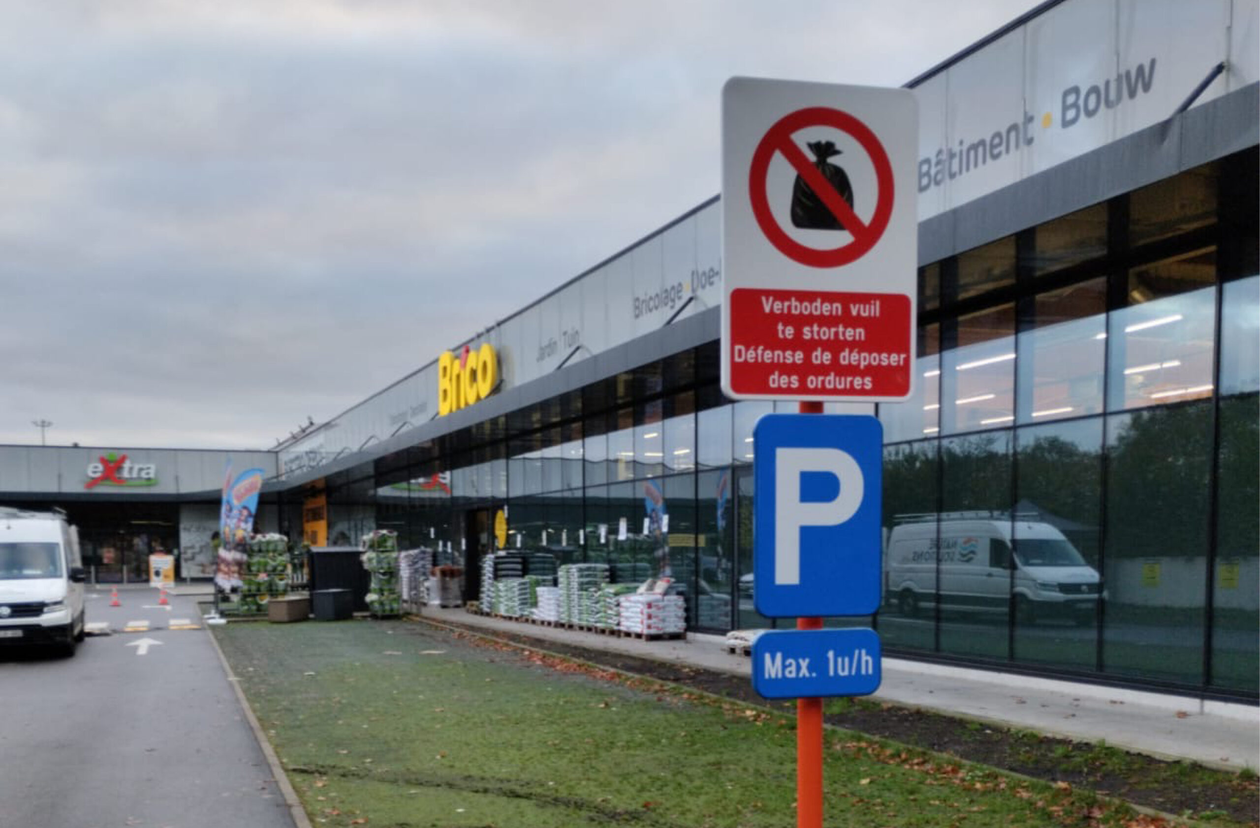 Meer structuur en veiligheid op de site van Brico en Kamera Express in Evere